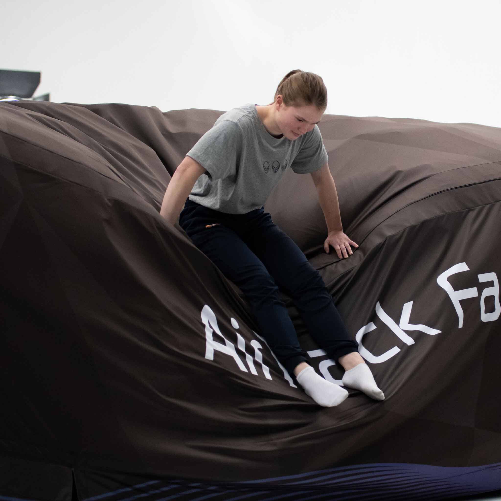 Climbing out of the AirBag T