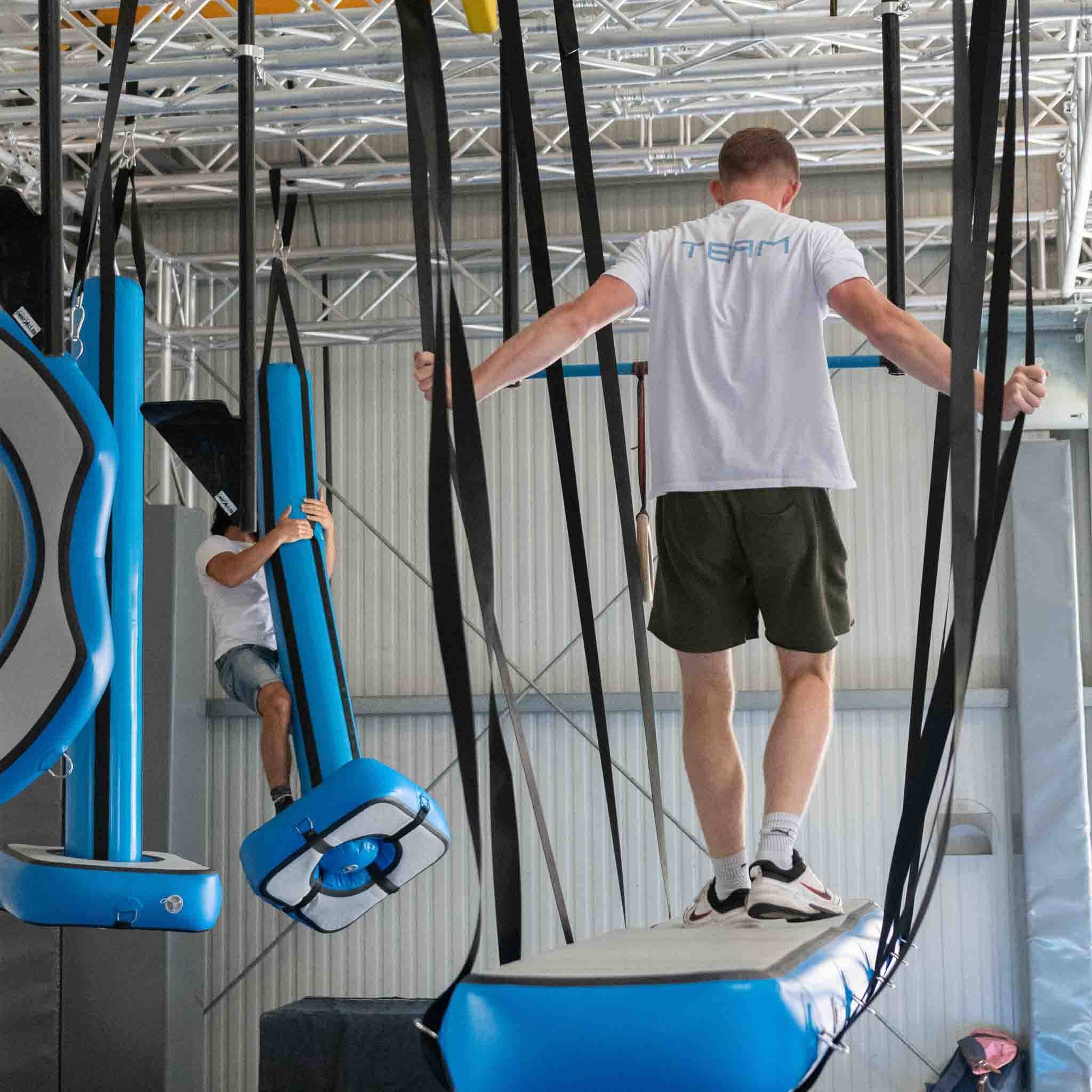 AirNinja Obstacle in use