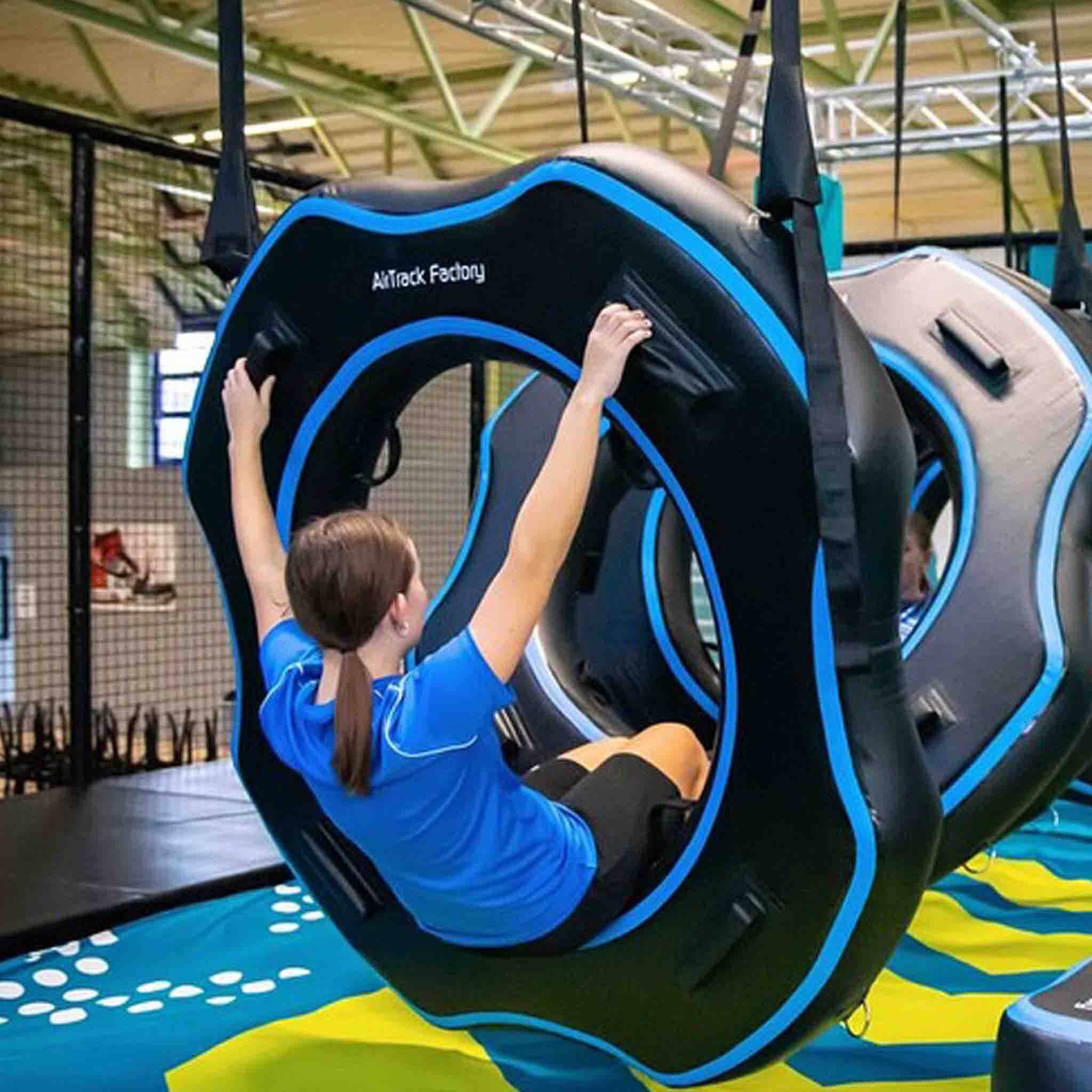 AirNinja Obstacles in trampoline park